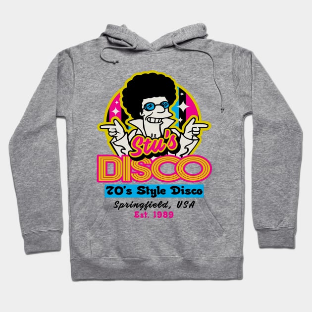 Disco Fever Lts Hoodie by Alema Art